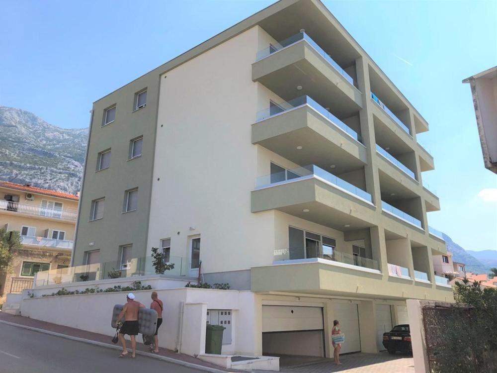 Lux Apartment Sea View Makarska Kültér fotó